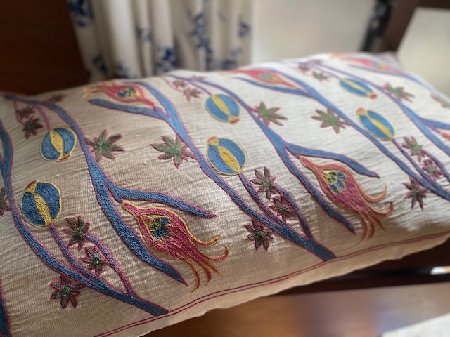 熱い販売 手刺繍スザニカバー(壁掛け) ヴィンテージ 手刺繍スザニカバー(壁掛け) www